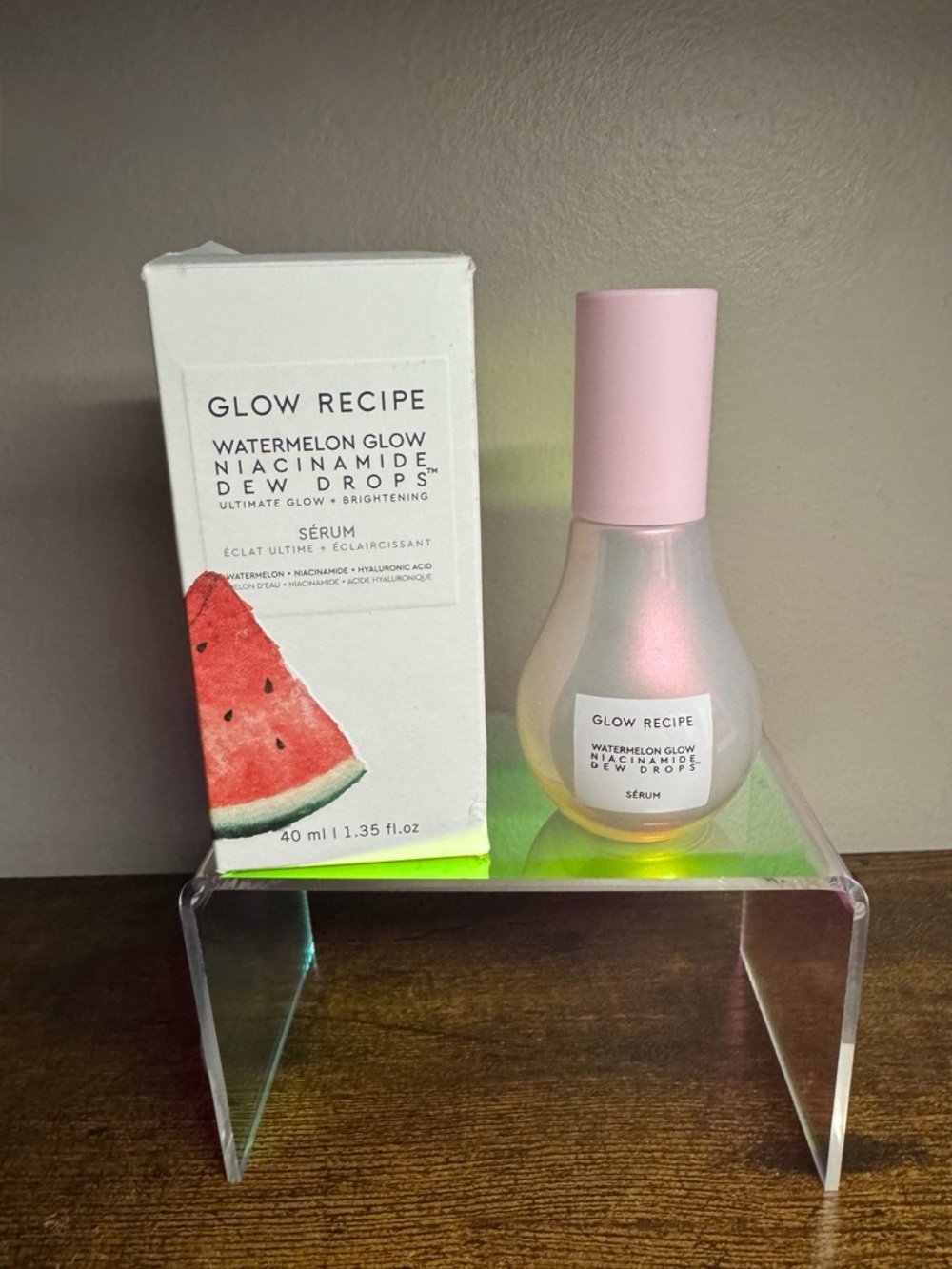 Glow recipe watermelon glow niacinamide dew drops 1.35fl/40ml